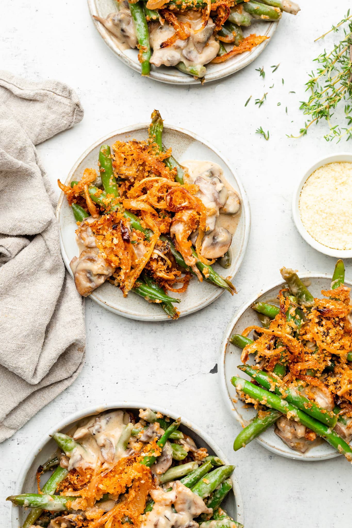 Lighter Green Bean Casserole: Fresh Ingredients, From Scratch